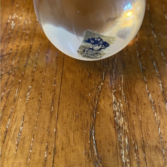 Vintage Ekenas Sweden Hummingbird Egg-Shaped Paperweight EUC! - Picture 6 of 9